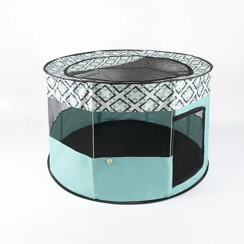 

Закрытая и клетка для собаки, родильная комната, кошачье гнездо, палатка-забор складные товары для питомцев родильная комната для котят. Большое пространство космос