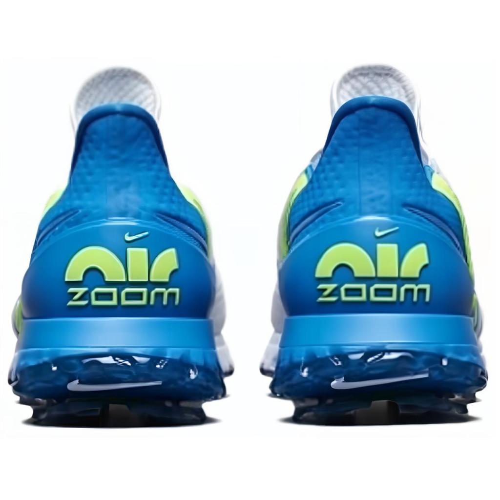 Nike Air Zoom Infinity Tour Široké Pohodlné Protiskluzové Nízké Golfové Boty Pánské Tenisky Bílé Modré Zelené CT0541-102