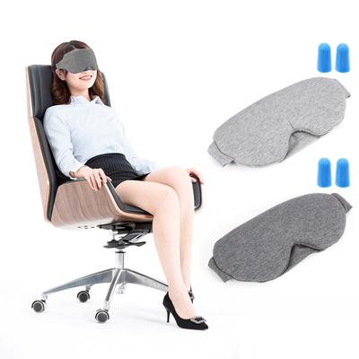 Masque de sommeil en coton bloquant la lumière Masque de sommeil Masque de sommeil doux pour les yeux Bandeau pour les yeux Couverture de protection pour les yeux pour dormir Voyage