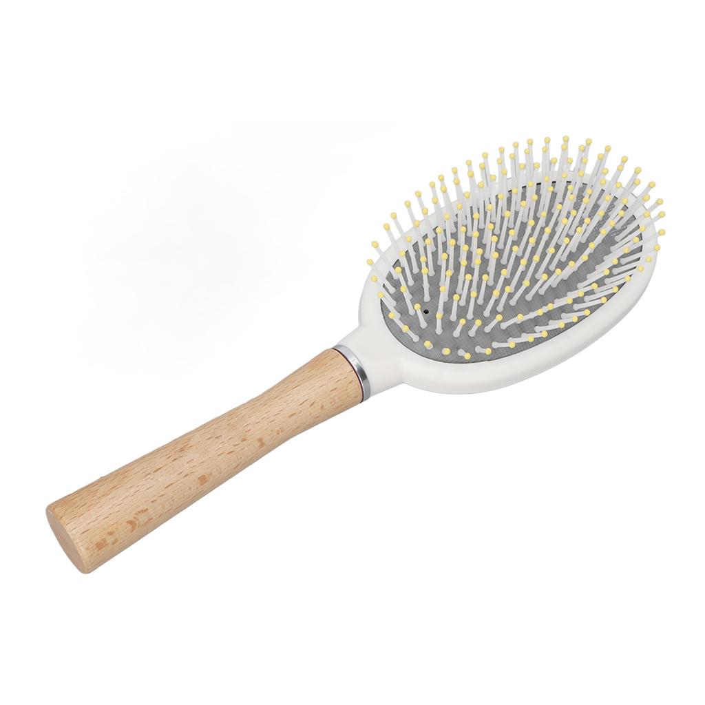Hair Brush Natural Environmental Beech Paddle Brush for Thick Curly Thin Long Short Wet Dry Hair