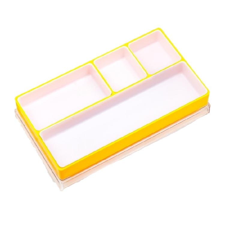 

Sturdy Single Layer Plastic Case With Partition Designs Professional Watch Tool Organization Systems синий