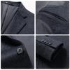 Herren Leichter Luxus Wollanzug - Schlank geschnittene Jacke für Herbst/Winter