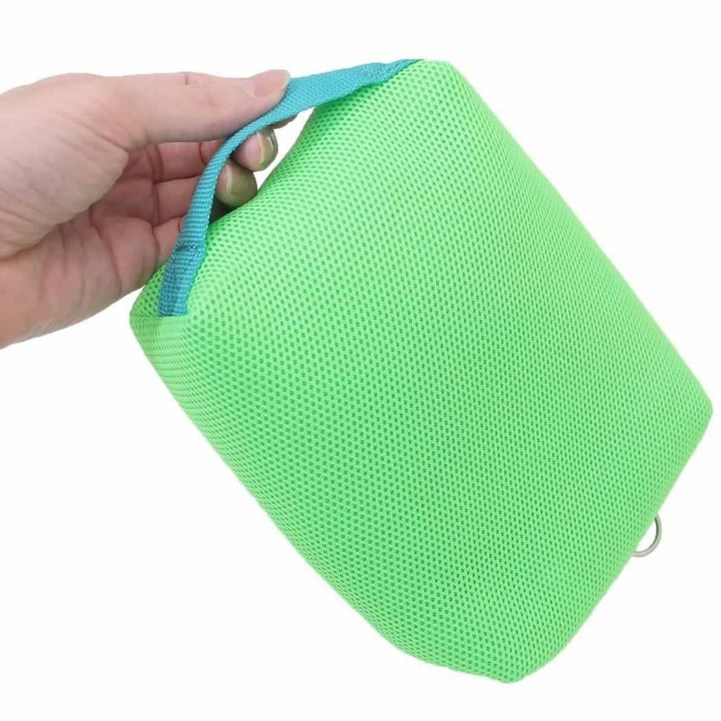 Marimo Craft Powerpuff Girls Mesh Series Mesh Pouch, Buttercup, Approx. W160 X H120 X D50mm MPPG-133