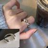 VENTFILLE 925 Sterling Silver Moon Tassel Opening Female Fashion Ins Ring Dropship Wholesale