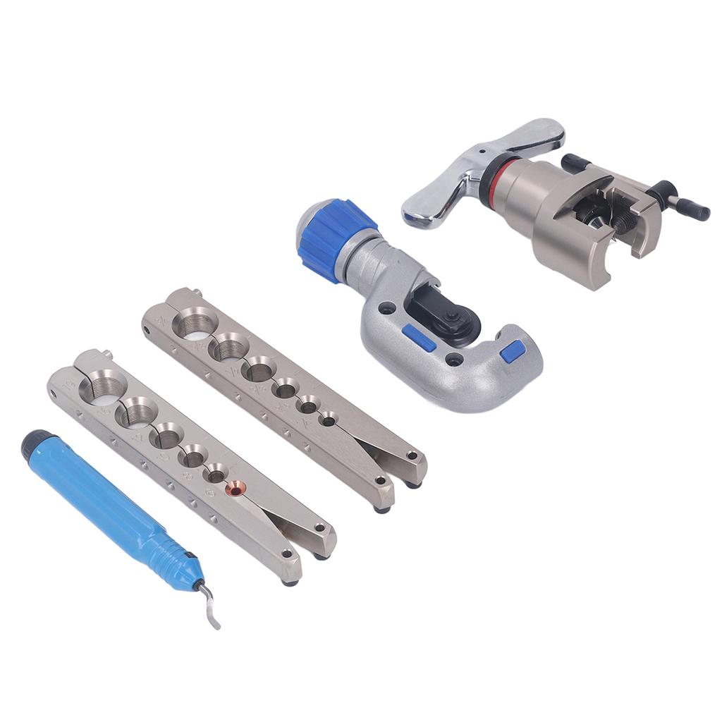 Flaring Tool Kit Set Eccentric Pipe Expander Heavy Flaring Tool Set 45 Degree Cone