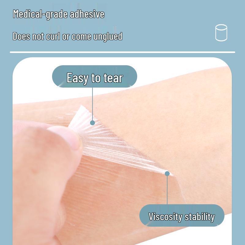Anqisheng Waterproof Breathable Medical Adhesive Tape - PU Film Wound Dressing Pain Relief Patch for Bathing
