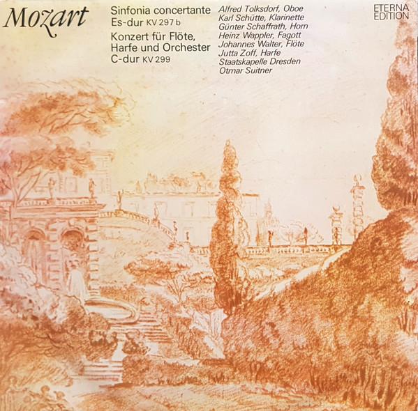 

LP Record WOLFGANG AMADEUS MOZART ALFRED TO Sinfonia Concertante Esdur Kv 297 826715 ETERNA 1976 Germany Classical Used