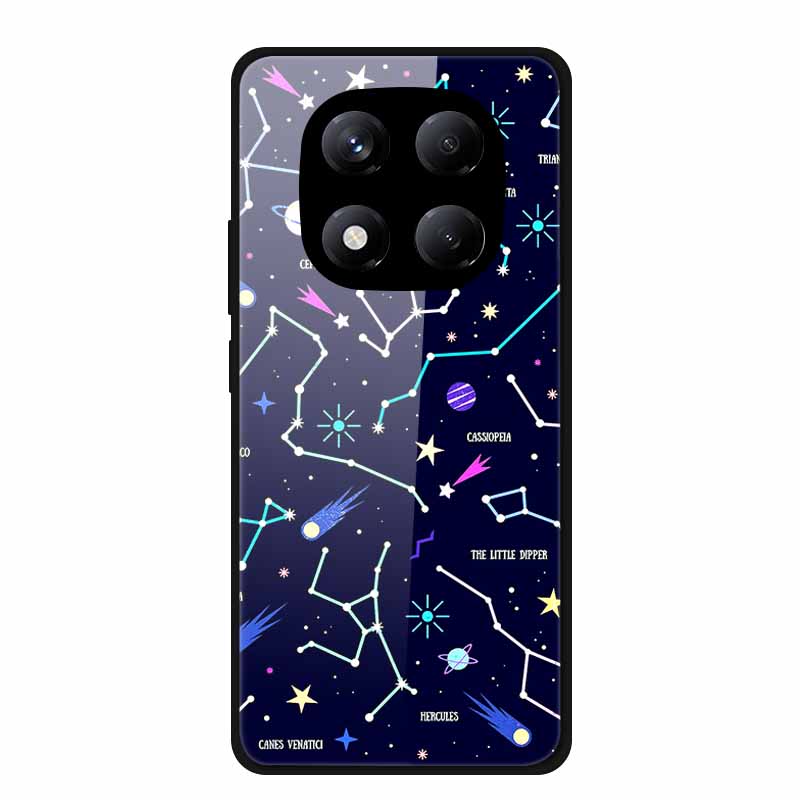 

For Xiaomi Poco X7 Case Tempered Glass Hard PC Back Cover for Poco X7 5G Phone Cases Fashion Shells Coques for PocoX7 X 7 2025 Xiaomi Poco X7