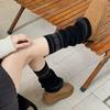 Knitted Leg Warmers Warm Long Socks Casual Knee Socks  Autumn Winter