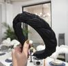 New Fashion Women Hairband Cross Knot Braid Headband Adult Autumn Winter Headwear Wide Side Turban Hair Accessories