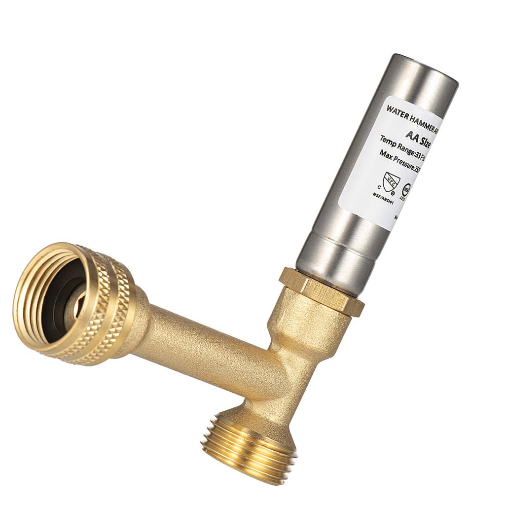 3/4inch Thread Water Hammer Arrestor Washing Machine Dishwasher Pipe Noise Stop Washer Hammer Arrestor Easy To Use