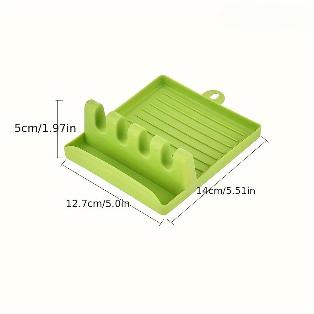 1PC Multi Functional Spatula Rack, Kitchen Storage Rack, Household Plastic Pot Cover Rack, Vegetable Cutting Board, Storage Rack