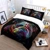 Colorful Bulldog Art Set Multiple Sizes Kid'S And Adults' Bedroom Exquisite 3Pc Bedding Set, Gift