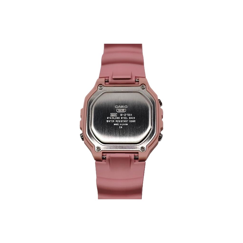 CASIO Unisex YOUTH Pink Watch W-218HC-4AV(Watch3--)