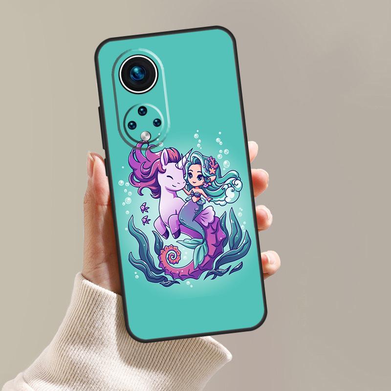 UNICORN MERMAIDS Case For Honor Magic 8 6 5 7 Pro X9d X9c X9b X9a X8c X8b Win RT 50 70 90 200 400 Lite Cover