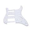 Elektrická kytara Pickguard 3vrstvá deska proti poškrábání pro FD ST S-S-Double Díly Wh