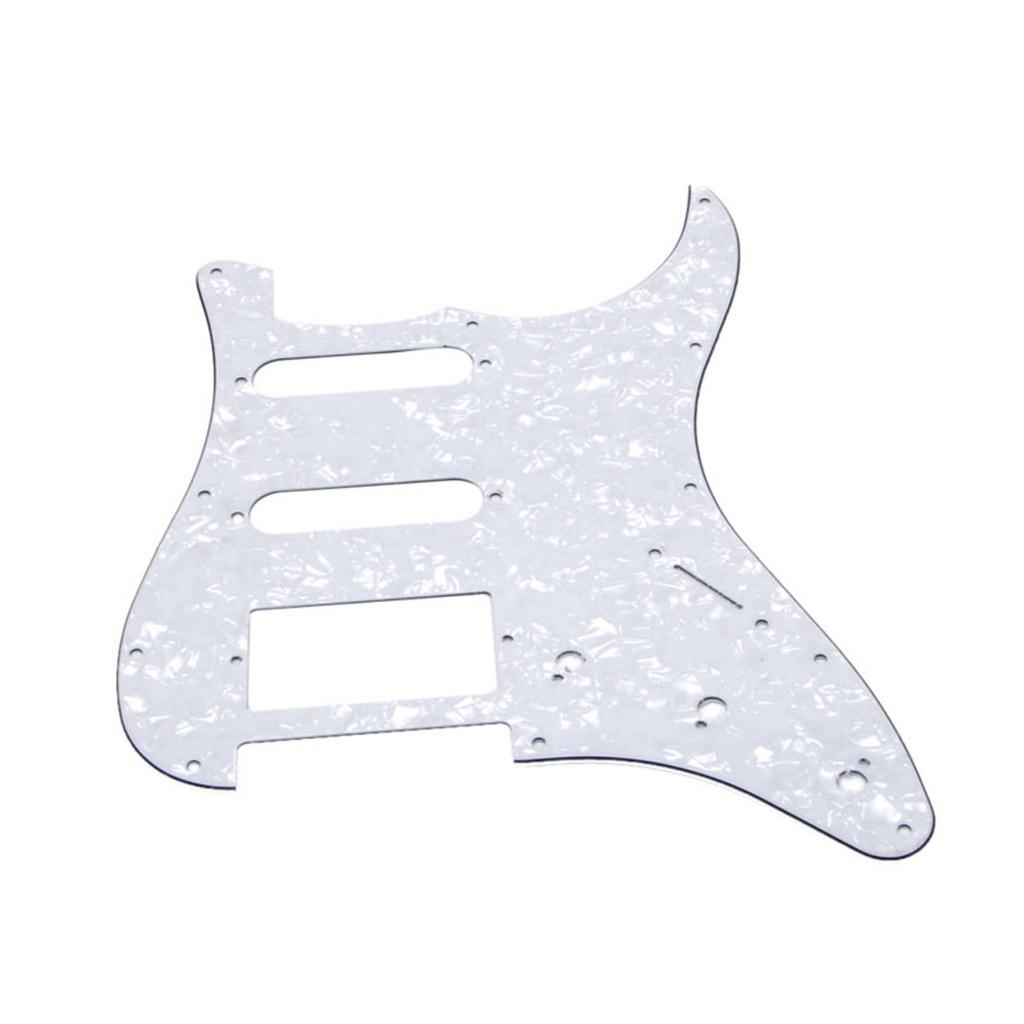 Elektrická kytara Pickguard 3vrstvá deska proti poškrábání pro FD ST S-S-Double Díly Wh