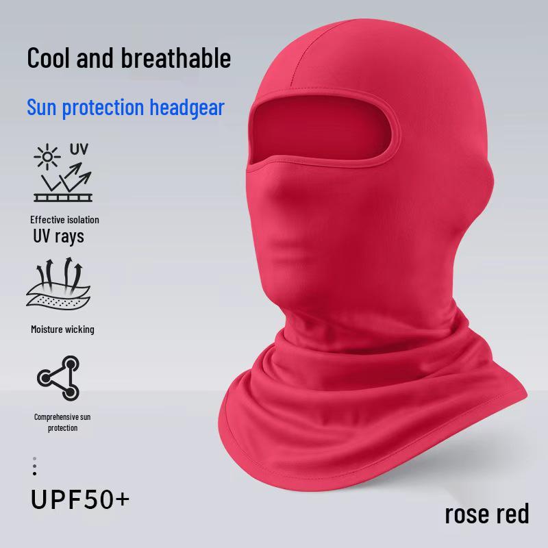 Grenzüberschreitender Gesichts- und Halsschutz-Pullover Eisseide Motorradmaske