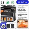 2025 New 15L Large Capacity Air Fryer Oven Combo with Touch Control for Home Use