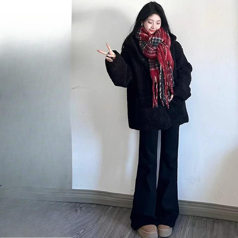 

Spring and Summer New High-waisted Slim-fitting and Thin Split-ended Casual Pants 2XL