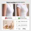 Seamless Invisible Bra: Skin Tone Thin Strap Vest for Small-Chested Women