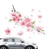 Mdikawe Autoaufkleber für Fenster, Kirschblütenaufkleber für Autos, Reflektierende Kirschblütenaufkleber für Autos