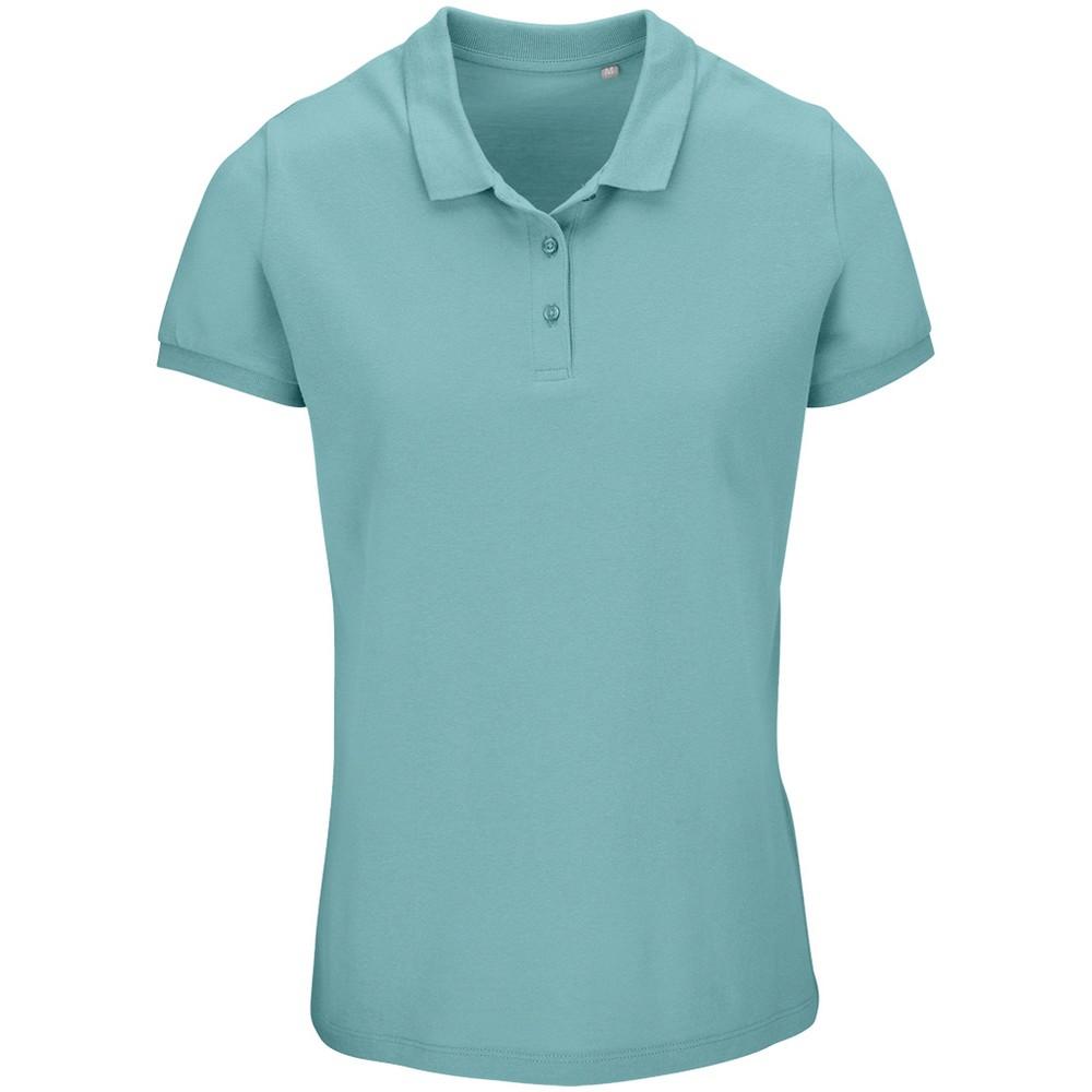 SOLS Womens/Ladies Planet PiquÃ© Organic Polo Shirt
