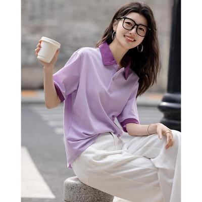 Damen Sommer Poloshirt