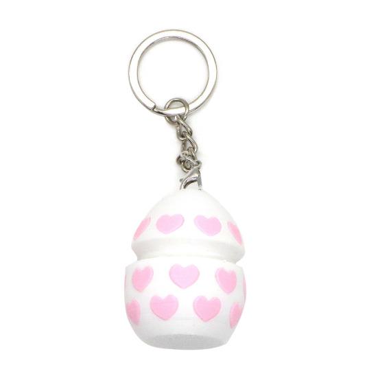 Ornament Ou Iepuraș de Paște Figurină Ou Colorată Imprimată 3D Breloc Jucărie Clicker pentru Deget Iepuraș Ornament Decorațiune de Sărbătoare Cadouri pentru Petrecere