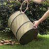 Leaf Trash Can with Storage Bag Folding Garden Garbage Bin Waterproof Portable Trash Can for Camping Gardening Yard Waste