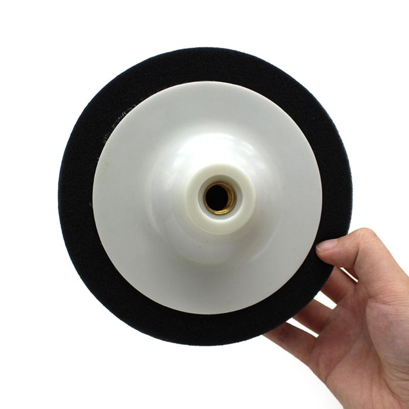 150mm Car Polishing Head Buffing Mop Pad Sponge for M14 Thread with 6 Inch/15cm Car Polishing Waxing Pad