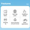Cooling Cycling Gloves Elasticity Washable Quick Drying Gloves Breathable Sunshine-proof Mitts Road