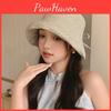 Plaid Japanese Bucket Womens 2025 Hat Summer Sunshade Antiuv Faceslimming