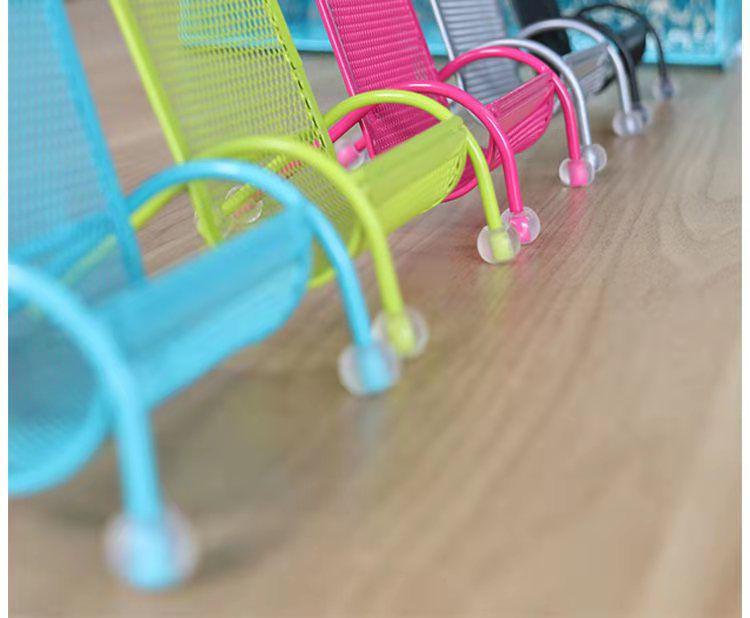 Universeller Desktop Handyhalter Ständer - Erhältlich in Rosarot, Schwarz, Himmelblau, Silber und Grün