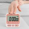 Küchentimer mit Wecker, großer Bildschirm, einstellbarer Alarm und Leistung(Batterien erforderlich)