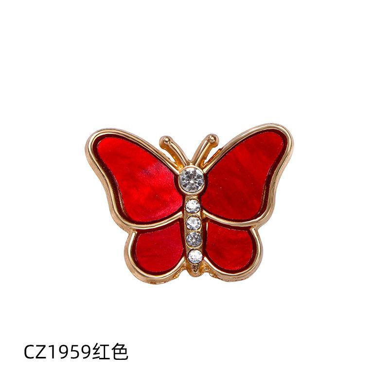 Butterfly Brooch Female Premium Niche Pearl Pin Brooch Accessories