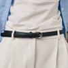 Black Debossed Logo Cowhide Belt Dbbe5f746bk