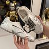 Mesh Color Matching German Training Shoes Women's 2025 Summer New Fashion Versatile Korean Version Non-slip Breathable Lightweight Casual Board Shoes