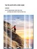 4K Sports Action Camera with Anti-Shake, Touchscreen, Wireless Connectivity, for Cycling & Fishing