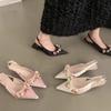 New Style of Sandals Women's Shoes One-strap High Heels