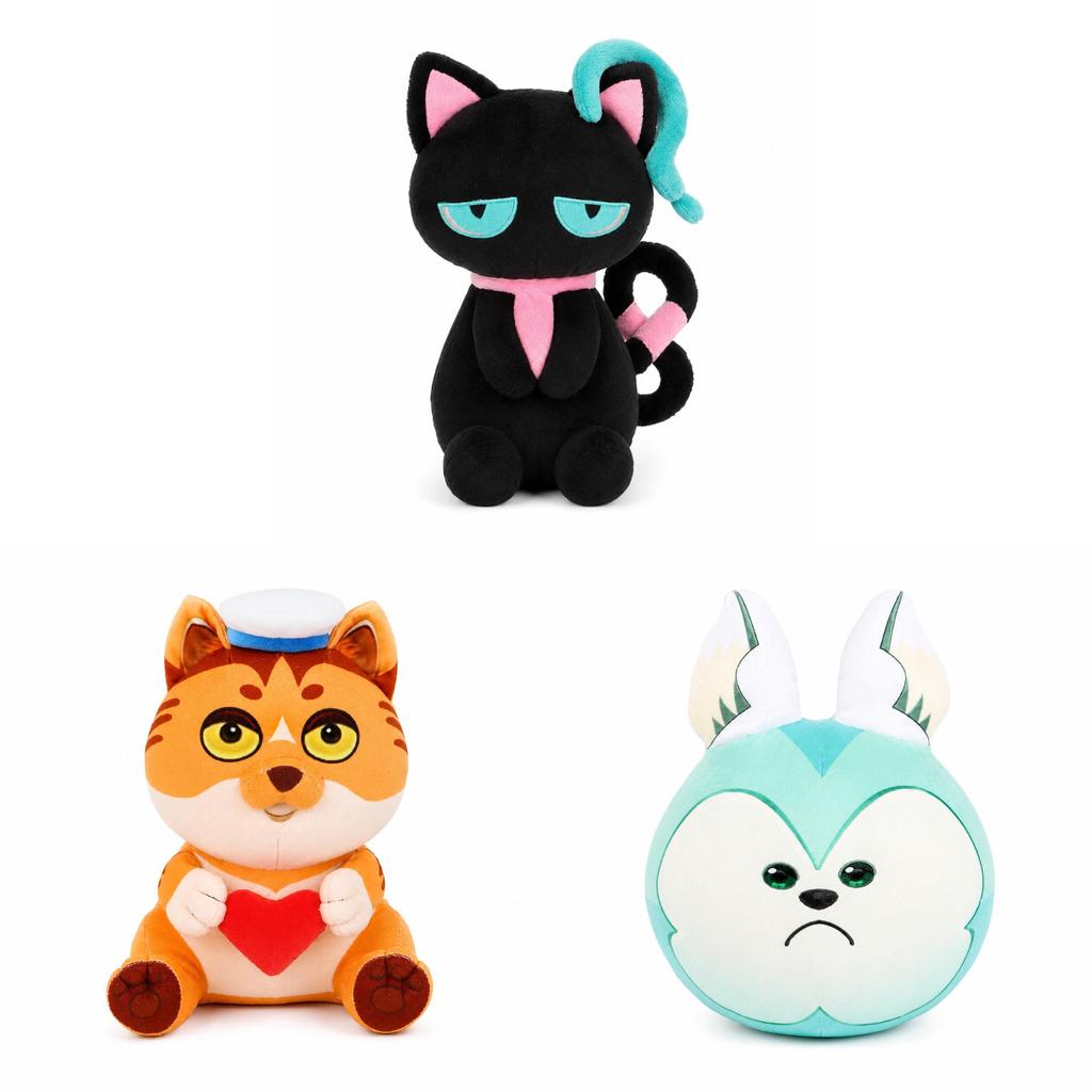 Neverness To Everness Cat Plush Pillow Cartoon Animal Cushion For Anime Fans