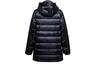 Converse Down Jackets Women's Ink Black Hooded Moderate Other 10006987-A02
