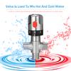 Bathroom Adjustable Thermostatic Mixer Valve Brass Water Mixer Hot Cold Water Mixing Temperature Control Valve For Home
