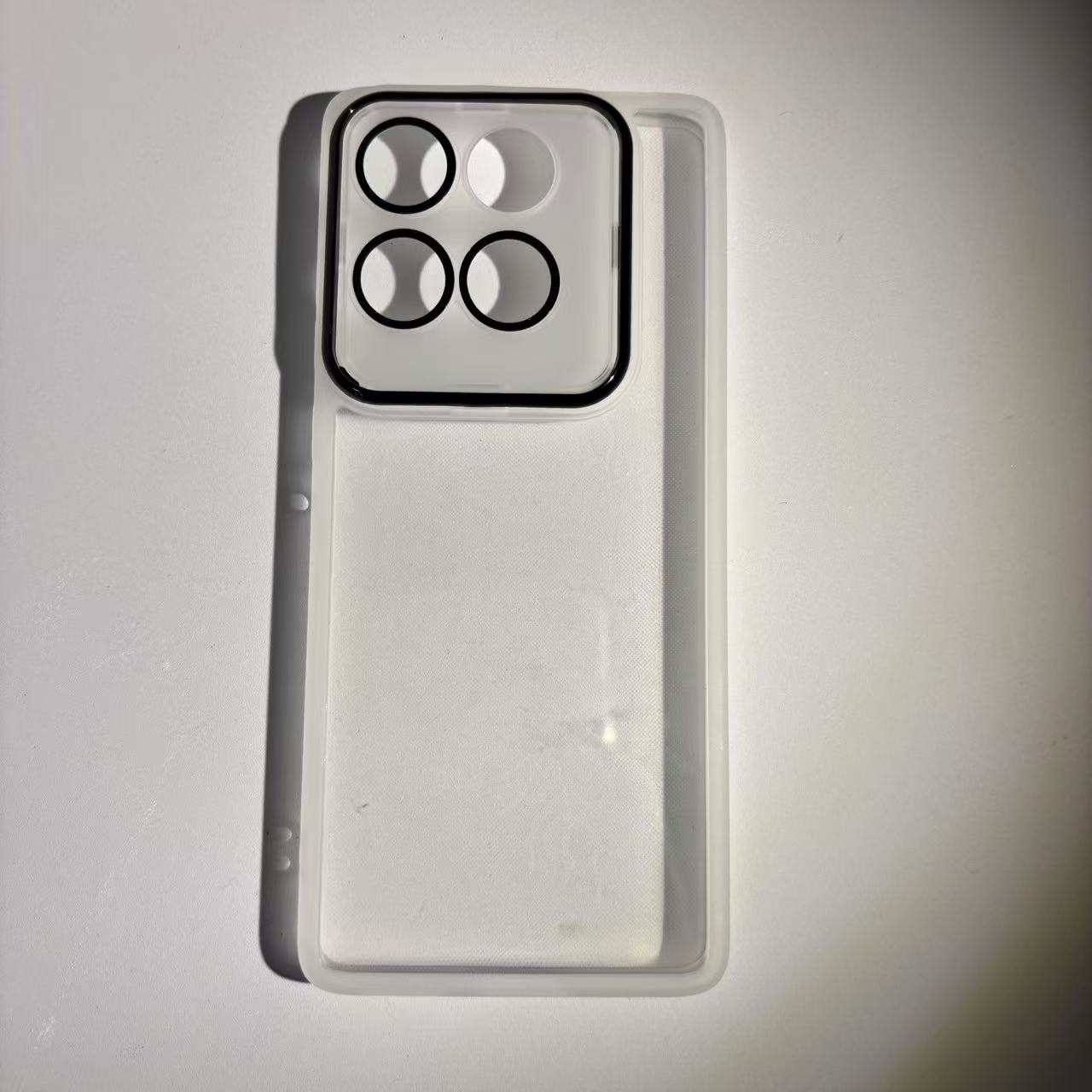 

для Moto Edge 60 Fusion 5G Чехол 60pro Прозрачный Однотонный Чехол, Не желтеющий Силикон для Edge+ 2023 XT2301 Без отпечатков пальцев for Edge 60 5G белый