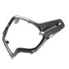 Steering Wheel Frame Panel Carbon Fiber Overlay Decoration Trim Replacement for Infiniti Q50 Q60 Glossy