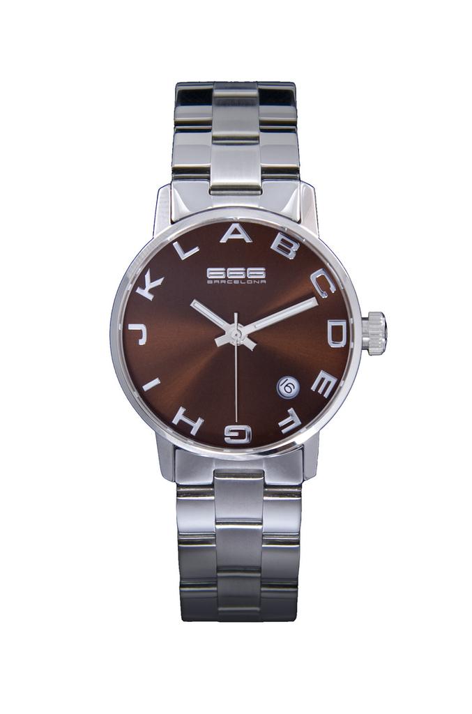 Watch 666BARCELONA 666-277. Quartz, Color Brown. Unisex.