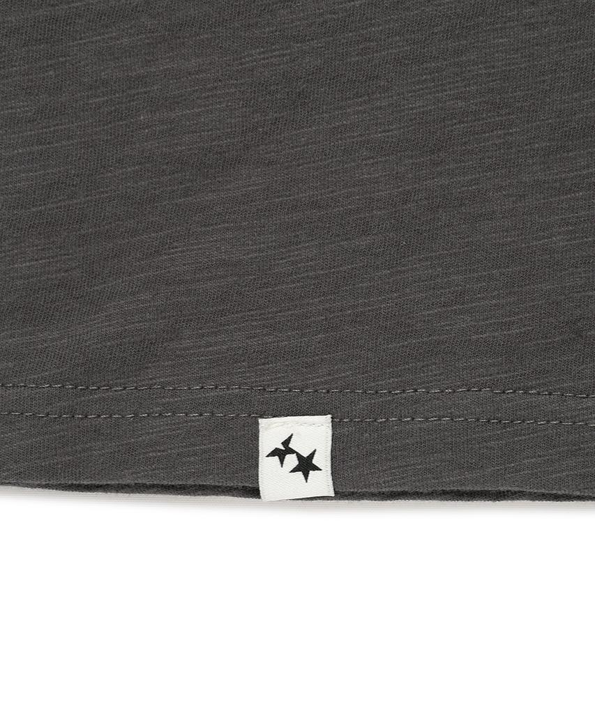 CAVISH Lucky Pony Club Ss Tee Charcoal(Cv2Gmft502A)
