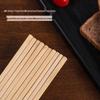 Set of 10 Natural Bamboo Chopsticks: Anti-Mold, Non-Slip, No Paint/Wax, High-End Carved Design for Home Use.