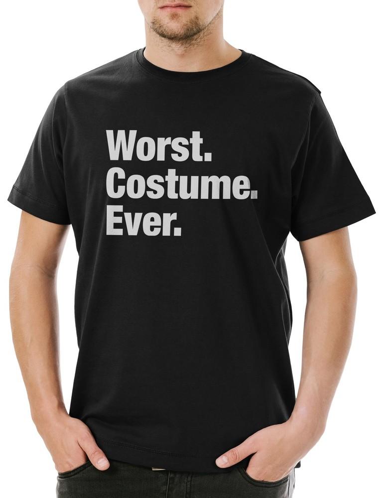 

Worst Costume Ever Herren T-Shirt Halloween Karneval Kostüm Verkleidung Fasching 2XL