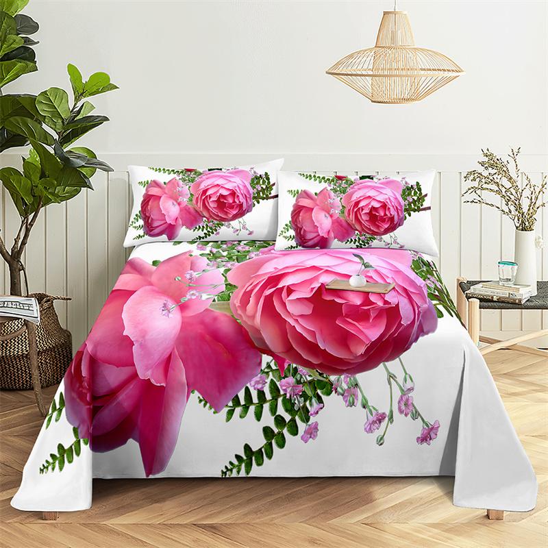 

Главная Простыни Розовая роза Односпальная простыня Модный дизайн Цветы Простыни Queen Size Комплект простыней Простыни и наволочки 150X230cm(2Pcs)